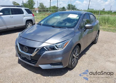 2020 Nissan Versa Sv Xtronic Cvt из США, поврежденный, VIN 3N1CN8EV0LL868916